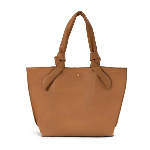 noha nadler Handbags - Noha Nadler Charlotte Handbag NEW Tan/ Cappuccino Includes extra pouch